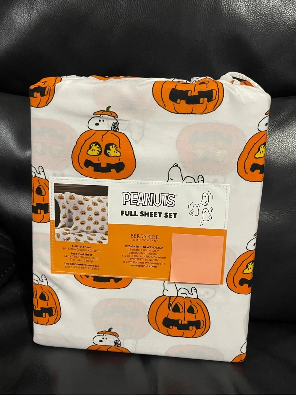 Halloween Peanuts Full Sheet Set - The Great Pumpkin Sheet Set